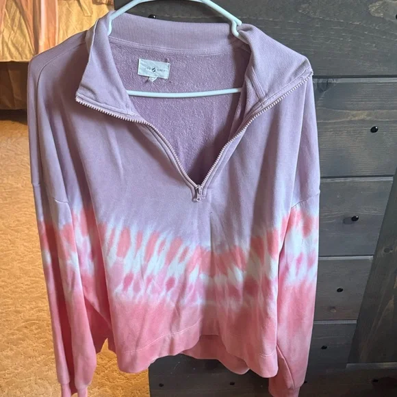 Lou & Grey XL Pink Tie-Dye Lounge Set (3 pieces) - Picture 6 of 6